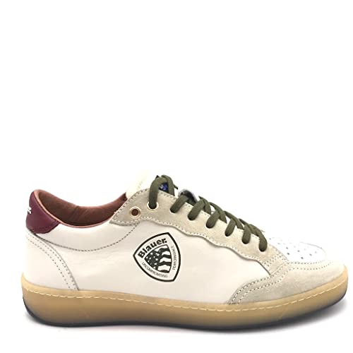 Blauer Zapatillas Murray Blanco-Militar MURRAY07/BLANCO, Blanco Militar, 42 EU