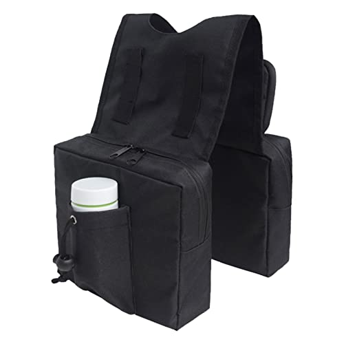 Maodom Bolsa Trasera para ATV | Bolsa para Guardabarros de Coche para Motocicleta ATV,Paquete de alforjas para Asiento Trasero de Bicicleta, Bolsa portaequipajes Multifuncional