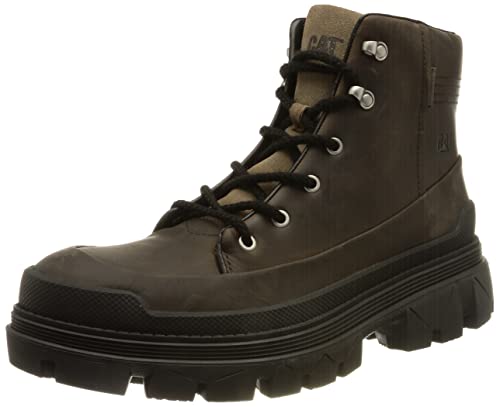 Cat Footwear - Hardwear, Botas cortas al tobillo Unisex adulto, NUEZ, 24.5 EU