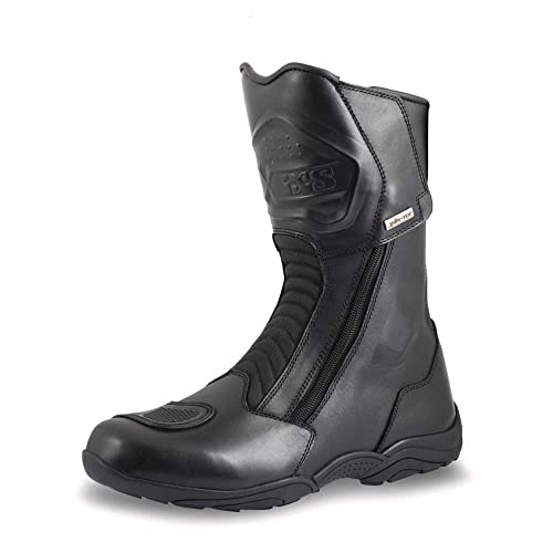 IXS Tour 2-Zip-ST+ Botas de moto (Black,40)