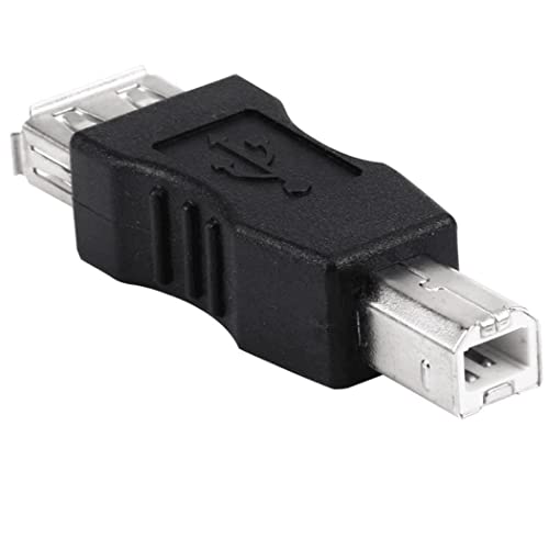 CABLEPELADO Adaptador USB Tipo A Hembra a USB Tipo B Macho | Conversor USB Impresora a USB Hembra | USB Tipo A Hembra a USB Tipo B Macho | Velocidad Transferencia hasta 480 Mbps | USB 2.0 | PVC