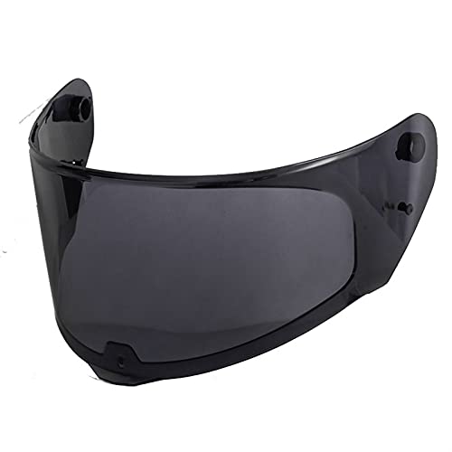 Lente de casco de motocicleta, visera de casco adecuado para LS2 FF320 / FF353 / FF800 Cascos modelo de lentes (Color : Smoke)