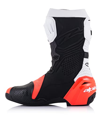 Alpinestars Racing Mot, Botas de Moto Hombre, Negro, 42 EU