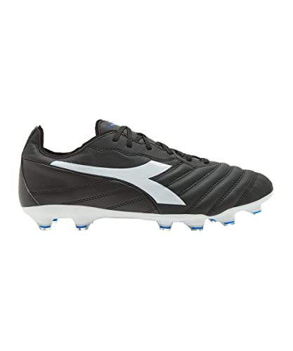 Diadora Brasil Elite 2 LT FG FD0214 - Calzado de fútbol (43), color negro y blanco