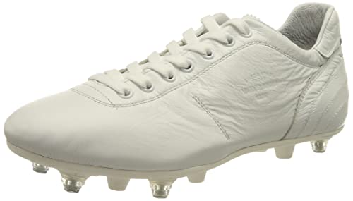 PANTOFOLA D’ORO 1886 LAZZARINI Canguro Bianco Suola Combi, Zapatillas de fútbol Hombre, 40 EU