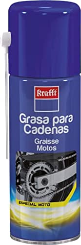 Krafft - Lubricante grasa spray para motos 520ml