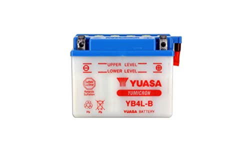 Batería Yuasa Yb4l-b con mantenimiento