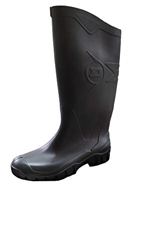 Dunlop Dane - Botas ideales para caza, pesca, trabajo, agricultura, varios tamaños, cuello alto (45 EU)