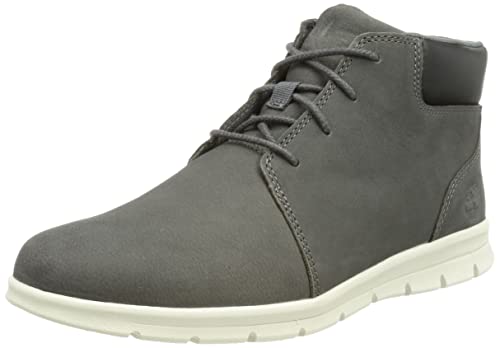 Timberland Graydon Chukka NU, Botas Hombre, Dark Grey Nubuck, 44 EU