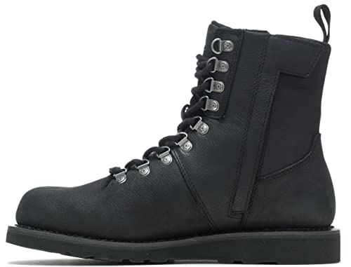 Harley-Davidson Denway D96250 - Botas de motocicleta para hombre, 7 pulgadas, color negro o beige, Negro -, 39 EU