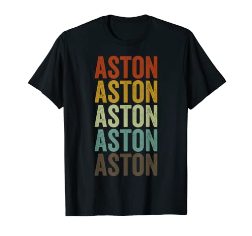 Aston City Retro Camiseta