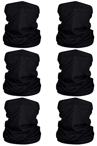 CBOO Braga Cuello Hombre Bragas de Cuello para Hombre Mujer Bandanas Pelo Protección UV Tubular Pañuelo para Esqui Moto Ciclismo