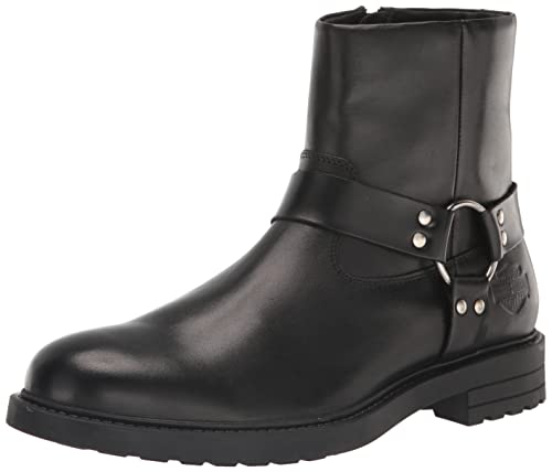 HARLEY-DAVIDSON FOOTWEAR Botas de motocicleta Durland para hombre, Negro -, 39.5 EU