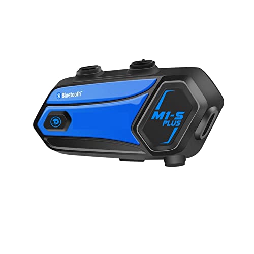 M1-S Plus Casco Intercom Auricular Motocicleta Bluetooth Intercom 8 Rider 2000M Interphone FM Music Sharing BT5.0