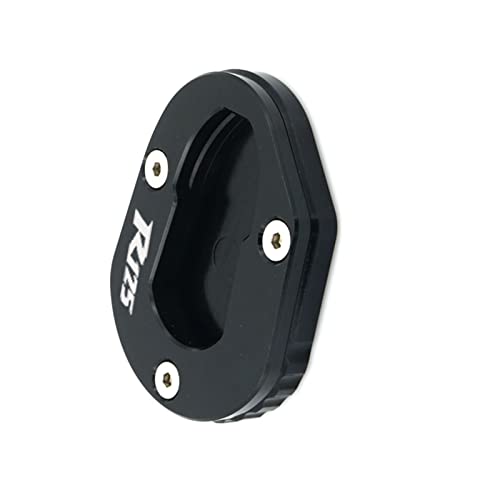 para Yamaha YZF-R125 2014-2020 MT-125 R125 MT125 Accesorios Placa de Soporte de extensión de Motocicleta Almohadilla de ampliación de Pata de Cabra Lateral Accesorios (Color : Black b)