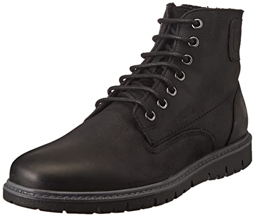 Geox U Ghiacciaio F, Botines para Hombre, Negro (Black), 43 EU