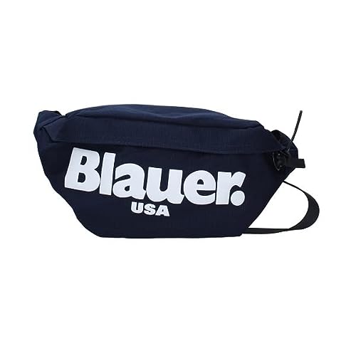 Blauer Chico Waist Bag Riñonera hombre azul con logotipo blanco