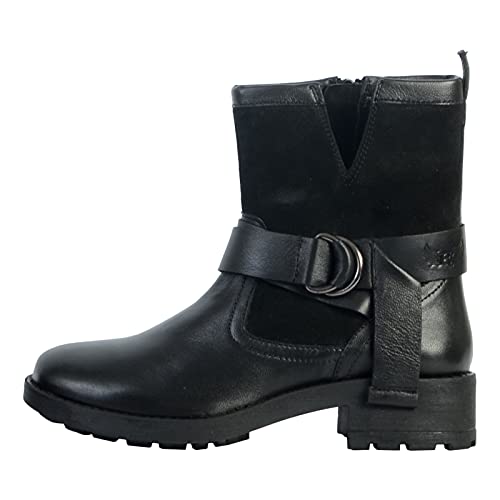 Kaporal LINCKA, Botas de Motociclista Mujer, Negro, 37 EU