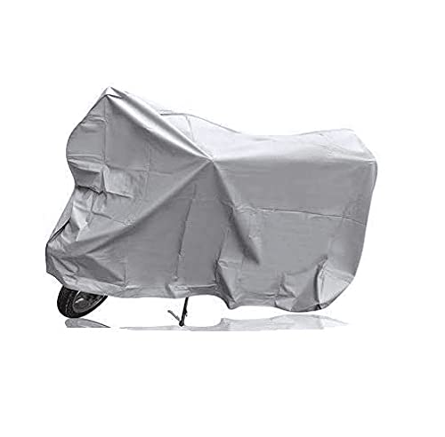 AUTOZOCO Funda para Moto Impermeable a Prueba de Polvo Anti-UV - Ligera - Funda para Interiores con Uso polivalente - Funda Ligera para Motocicletas - 210x120 cm