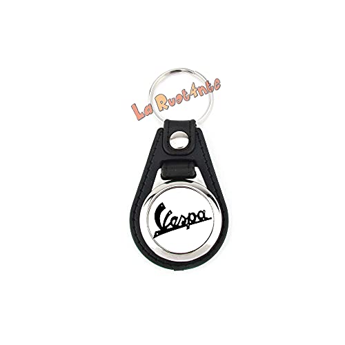 La Ruotante Llavero apto para scooter Vespa 125 con texto Epoca Vintage + carro de la compra – 1