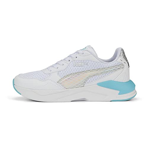 PUMA X-Ray Speed Lite Mermaid Jr, Botas de fútbol, White, 37 EU