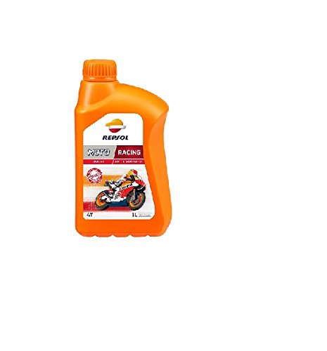 REPSOL Moto Racing 4T 10W-50 Aceite De Motor Para Moto, 1l