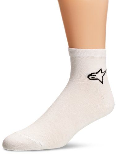 Alpinestars - Calcetines para Hombre, Talla L/XL, Color Blanco