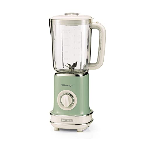 Ariete 568/04 Batidora de Vaso Vintage, 500 W, 1 Litro, 2 Velocidades, Verde