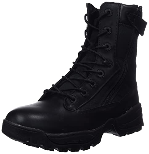 Mil-Tec Tactical, Zapatos de Senderismo Hombre, Negro, 43 EU