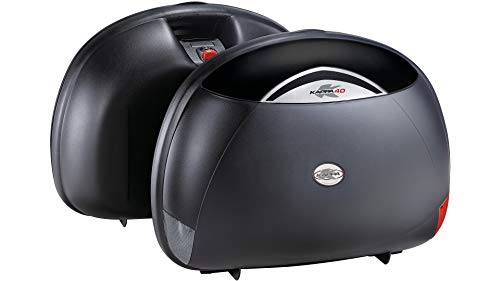 Givi K40N Monokey Baúl, Cada 40 litros de Volumen y 10 Kg de Carga, Set de 2 Piezas