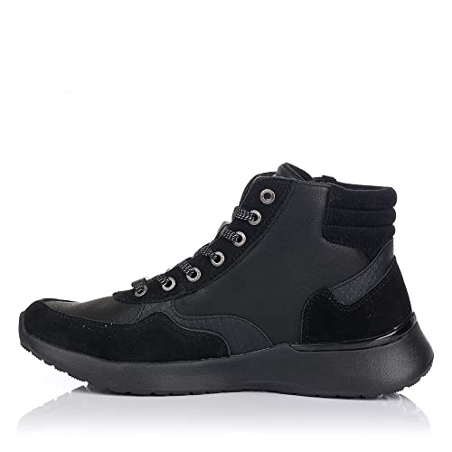 KANGAROOS K 730 Botin Sport con Cremallera Mujer Negro 38