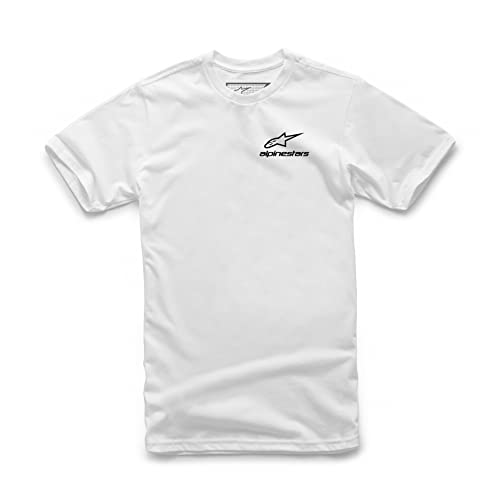 Alpinestars, Corporate tee, Camisa Manga Corta, Blanco, M, Hombre