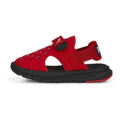 PUMA Evolve Sandal AC Inf, Botas de fútbol, Red, 22 EU