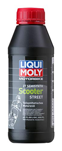 Liqui Moly 1622 - Aceite de motor, 2T, Semisintro Scooter Calle, 500 ml