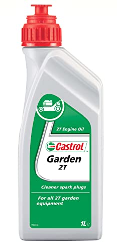 Castrol 14565600 Garden - Aceite para motosierras y máquinas cortacésped (2T, 1 l)