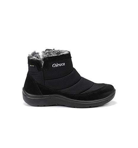 Bota de Mujer/Chiruca/Gardena 03/Piel Flor hidrofugada/Cuello Pelo thermoconfort/Forro Gore-Tex/Suela Poliuretano Xtra Confort/Peso: 357g/Talla 41