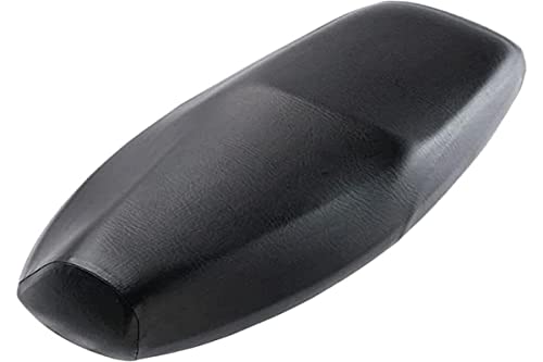 NC NC Fundas para Asientos de Motocicleta, Funda Asiento Moto Impermeable de Piel Suave Transpirabilidad Cómodo Funda de Silla de Montar Negro, L