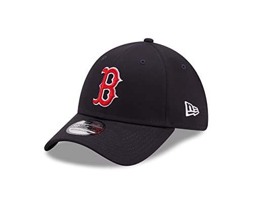 New Era Boston Red Sox MLB Fanprodukt Cap Basecap Kappe Modell 39Thirty Kappe Blau - XS-S