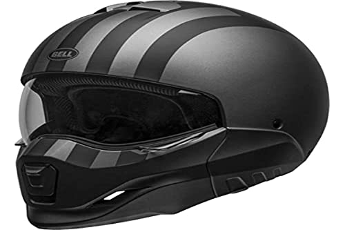 BELL HELMET BROOZER FREE RIDE MATTE GREY/BLACK XL