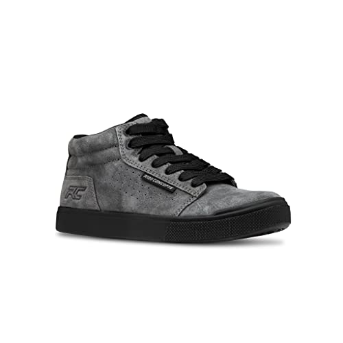 Ride Concepts Vice Mid Youth Charcoal/Black UK 4.5 Carbón/Negro, Juventud Unisex, Gris Oscuro, 4,5