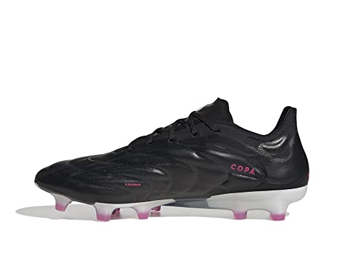 adidas Copa Pure.1 FG, Sneaker Hombre, Core Black/Zero Met./Team Shock Pink 2, 42 2/3 EU