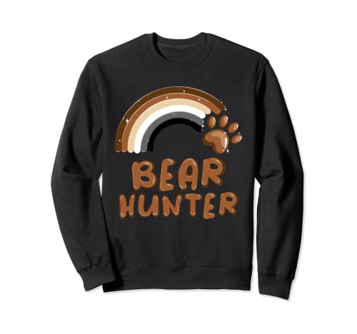 Bear Hunter - Oso Gay Orgullo Arco Iris Sudadera