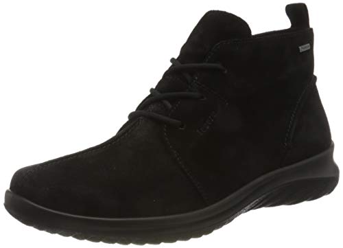 Legero Softboot 4.0 Gore-Tex Botas con Forro Ligero, Zapatillas Altas Mujer, Schwarz 0000, 37.5 EU