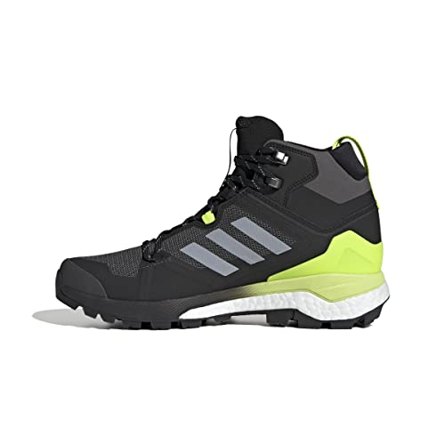 adidas Bota Terrex Skychaser 2 Mid GTX, Zapatillas de Trail Running Hombre, Grpudg/PLAHAL/Negbas, 44 EU