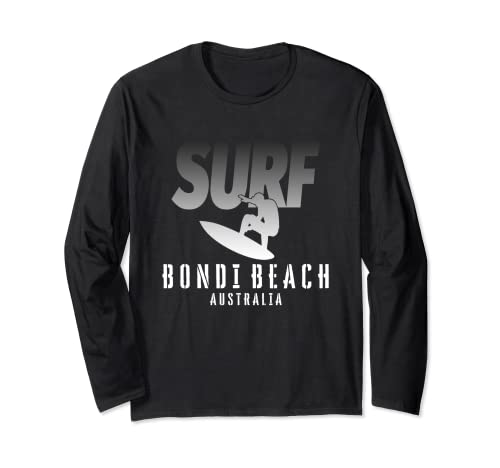 Surf Bondi Beach, Surfing Bondi Beach en Australia Manga Larga