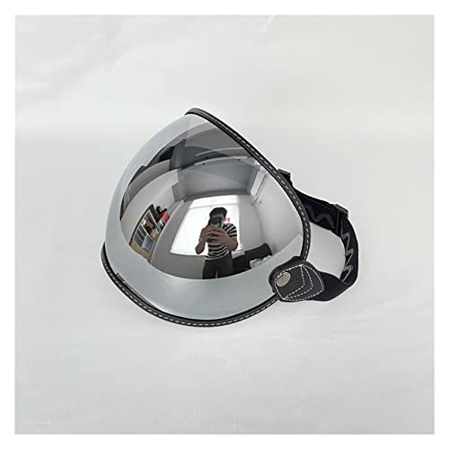 Lente de Visera para Casco de Motocicleta, Compatible con Cascos de Motocicleta SHO-EI Ex-Zero Casco de Motocicleta con Parabrisas Be-ll Moto 3 (E)