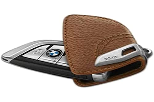 BMW Original Estuche Llavero con Inoxidable Pasador - Sattelbraun