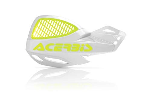 acerbis 0009846.032 + 0010987 manos mx uniko vented universal blanco 3 mototopgun