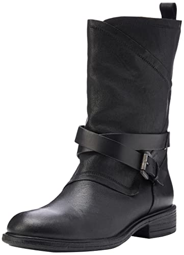 Geox D Catria C, Botines para Mujer, Negro (Black), 40 EU