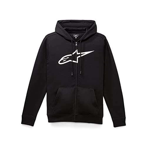 Alpinestars, Ageless II Fleece, Sudadera, Blanco Negro, M, Hombre